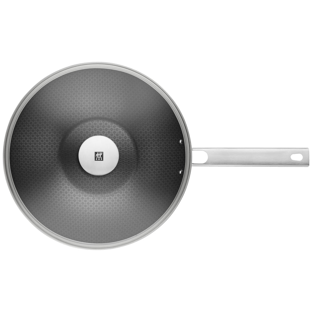 ZWILLING 12" Stainless Steel Non-Stick Wok and Lid, Joy Plus Series