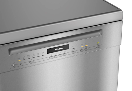 Miele G 7040 SC Front AutoDos CleanSteel Freestanding Dishwasher